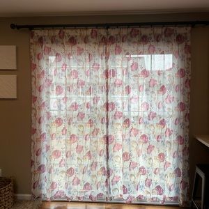 Used custom made curtains
